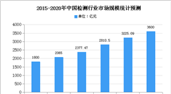 2020年中国检测行业存在问题及发展前景分析