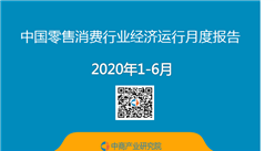 2020年1-6月中国零售消费行业经济运行月度报告（附全文）