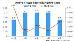 2020年1-6月青海省塑料制品产量为112.82万吨   同比增长25.09%