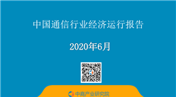 2020年1-6月中國通信行業經濟運行月度報告（附全文）