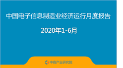 2020年1-6月中国电子信息制造业运行报告（完整版）