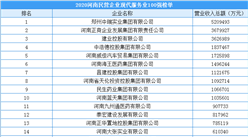 2020年河南省民营企业现代服务业100强（附榜单）