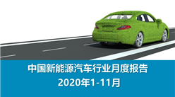 2020年1-11月中國新能源汽車行業月度報告（完整版）