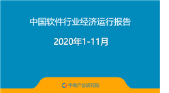 2020年1-11月中國軟件行業經濟運行報告（附全文）