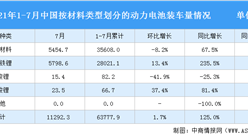 2021年1-7月中国动力电池装车量情况：三元电池装车量同比增长124.3%（图）