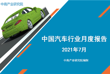 2021年1-7月中国新能源汽车行业月度报告（完整版）