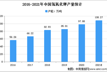 2021年中国氢氧化钾行业存在问题及发展前景预测分析