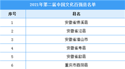 2021年第二届中国文化百强县名单（附全榜单）