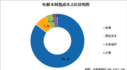 2021年中國電解水制氫成本構成分析（圖）