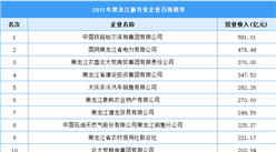 2021年黑龍江服務業企業百強榜單（附全榜單）