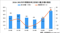 2021年度中國稻谷和大米進口數據統計分析