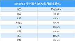 2022年1月全国新能源并网消纳情况：北京等16省市光伏利用率超100%（图）