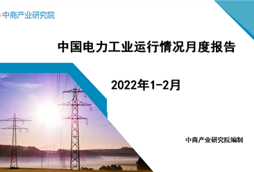 2022年1-2月中國電力工業運行情況月度報告（附完整版）