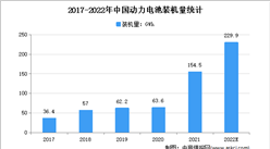 2022年中國動力電池市場規模及發展前景預測分析