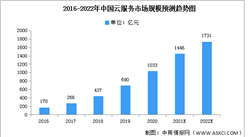 2022年中国云服务市场现状及投融资预测分析（图）
