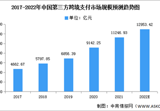 2022年中國跨境支付市場(chǎng)規(guī)模及接入機(jī)構(gòu)預(yù)測(cè)分析（圖）