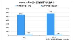 2022年中國海洋油氣行業市場現狀分析：海洋油氣產量將達5760萬噸