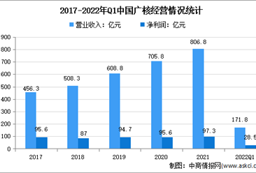 2022年中国新能源行业龙头企业中国广核市场竞争格局分析（图）