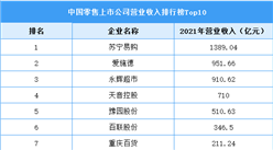 2022年中國零售行業龍頭企業蘇寧易購市場競爭格局分析（圖）