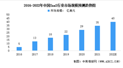 2022年中國SaaS行業市場規模及發展前景預測分析（圖）