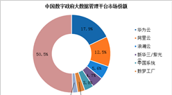 2022年中國數字政府行業市場現狀預測分析：華為云市場份額占比大（圖）
