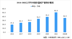 2022年中國多晶硅市場現狀及市場競爭格局分析（圖）
