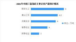 2022年中國三氯氫硅產能及企業預測分析（圖）