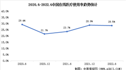 2022年中國在線醫療市場現狀分析：上半年使用率達28.5%