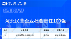 2022河北省民营企业社会责任100强（附榜单）
