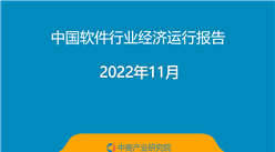 2022年11月中国软件行业经济运行报告（附全文）