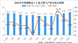 2022年中国天然气生产情况：进口天然气同比下降9.9%（图）