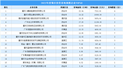 【產業投資】2022肇慶工業土地投資TOP50企業摘走128宗地