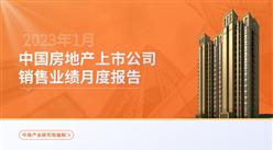 2023年1月中國房地產行業經濟運行月度報告（完整版）