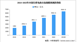 2023年中國生鮮電商市場規模及消費者常用平臺預測分析（圖）