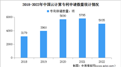 2023年中国云计算市场现状及专利申请情况预测分析（图）