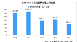 2022年中国民航行业市场现状数据分析：完成旅客运输量2.52亿人次（图）