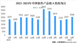 2023年6月中国软件业分领域运行情况分析：信息技术服务占比最大（图）