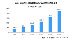 2023年全球及中國氫燃料電池市場規模預測分析（圖）