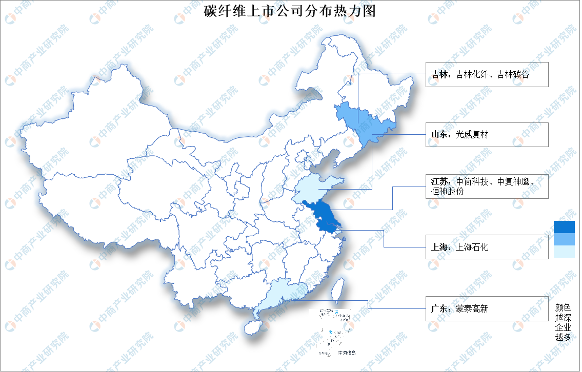 k1体育·(中国)官方网站2023年中国碳纤维产业链重点上市企业汇总（图）(图1)