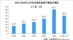 2023年中國多晶硅產量及競爭格局預測分析（圖）