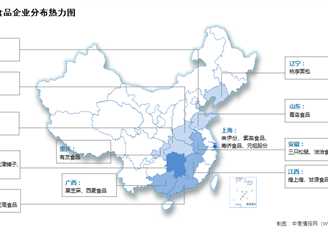 2023年中国休闲食品上市企业区域分布情况：上海4家（图）