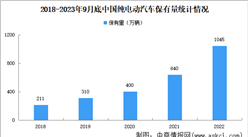 2023年前三季度中国纯电动汽车保有量及市场渗透率分析（图）