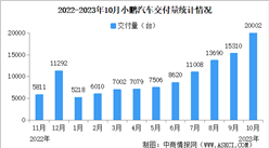2023年10月小鵬汽車交付量情況：交付量同比增長292%（圖）