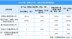 2024年中國稀土產業產量及重點企業預測分析（圖）