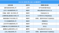 2023江西民营企业100强排行榜（附榜单）