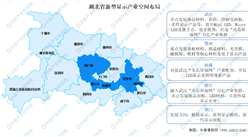 2023年湖北省新型顯示產業空間布局及產業鏈分析（圖）