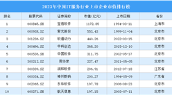 2023年中国IT服务行业上市企业市值排行榜（附榜单）