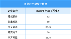 2024年中国多晶硅产量及重点企业分析预测分析（图）