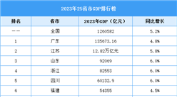 25省市公布去年GDP：廣東總量破13萬億元（圖）