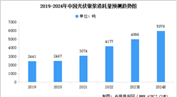 2024年中國光伏銀漿消耗量及行業發展前景預測分析（圖）